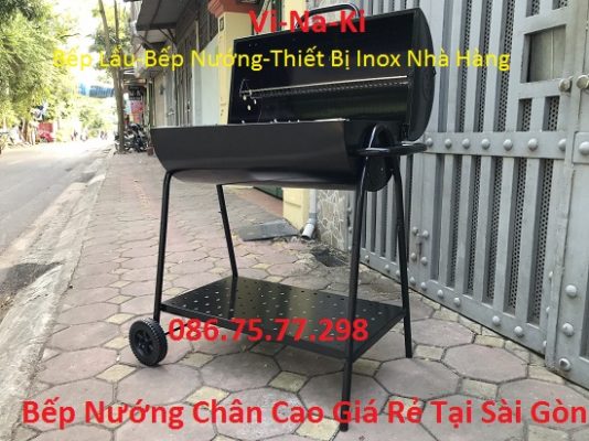 Bếp nướng chân cao giá rẻ tại Sài Gòn