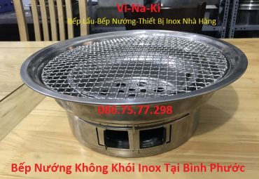 Bếp nướng không khói inox tại Bình Phước