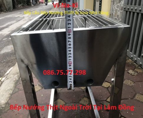 Bếp nướng thịt ngoài trời tại Lâm Đồng