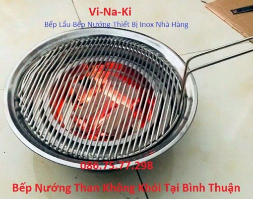 Bếp nướng than không khói tại Bình Thuận