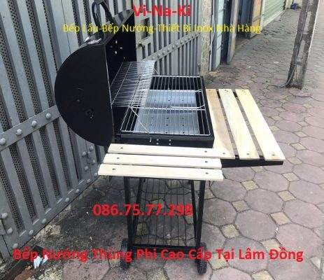 Bếp nướng thùng phi cao cấp tại Lâm Đồng