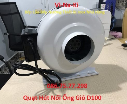 Quạt hút nối ống gió D100