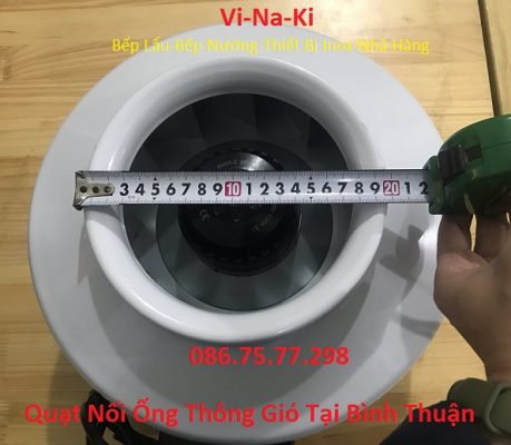 Quạt nối ống thông gió tại Bình Thuận