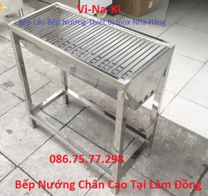 Bếp nướng chân cao tại Lâm Đồng