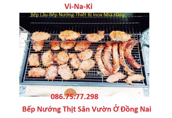 bếp nướng thịt sân vườn ở Đồng Nai