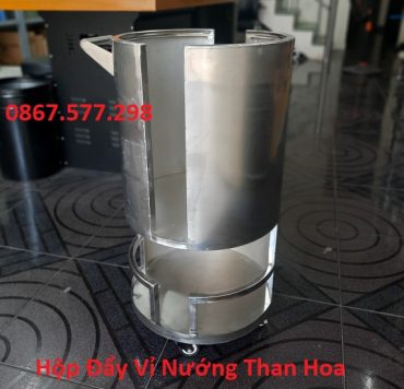 Hộp đẩy vỉ nướng than hoa