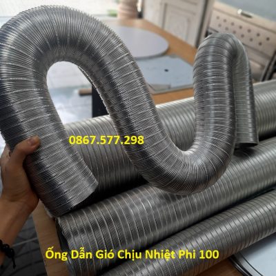 ống dẫn gió chịu nhiệt phi 100