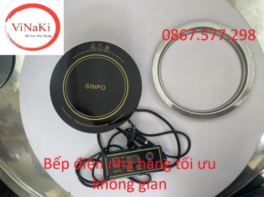 Bếp điện nhà hàng tối ưu không gian