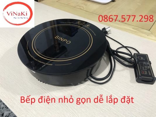 Bếp điện nhỏ gọn dễ lắp đặt