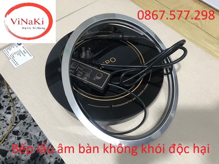 Bếp lẩu âm bàn không khói độc hại