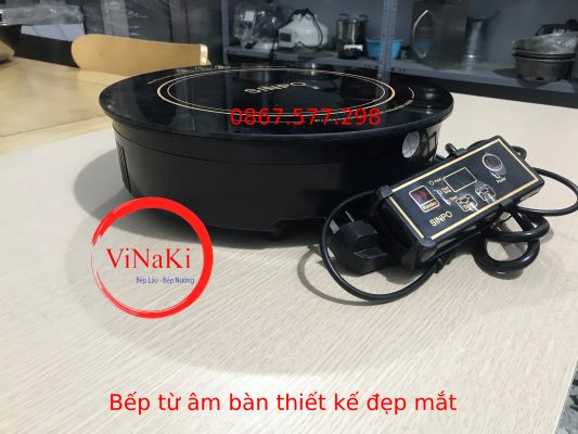 Bếp từ âm bàn thiết kế đẹp mắt