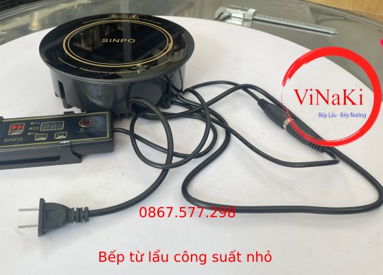 Bếp từ lẩu không dễ bám bẩn 