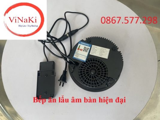 Bếp ăn lẩu âm bàn hiện đại