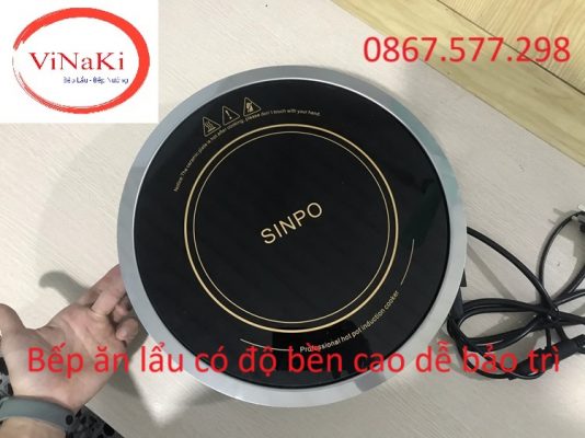 Bếp ăn lẩu có độ bền cao dễ bảo trì