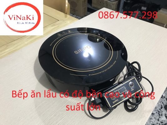 Bếp ăn lẩu có độ bền cao và công suất lớn