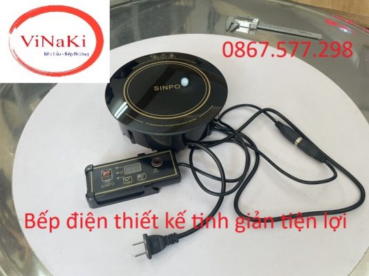 Bếp điện thiết kế tinh giản tiện lợi