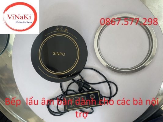 Bếp lẩu âm bàn dành cho các bà nội trợ