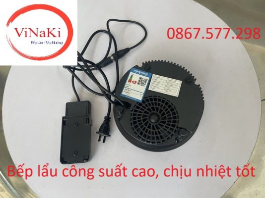 Bếp lẩu công suất cao, chịu nhiệt tốt