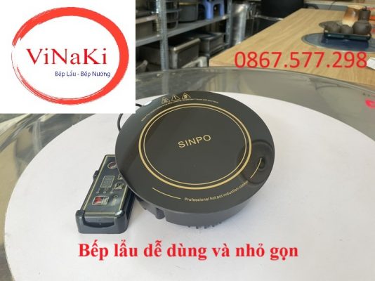 Bếp lẩu dễ dùng và nhỏ gọn