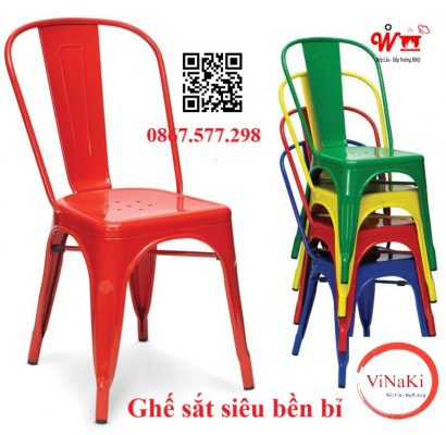 Ghế sắt siêu bền bỉ