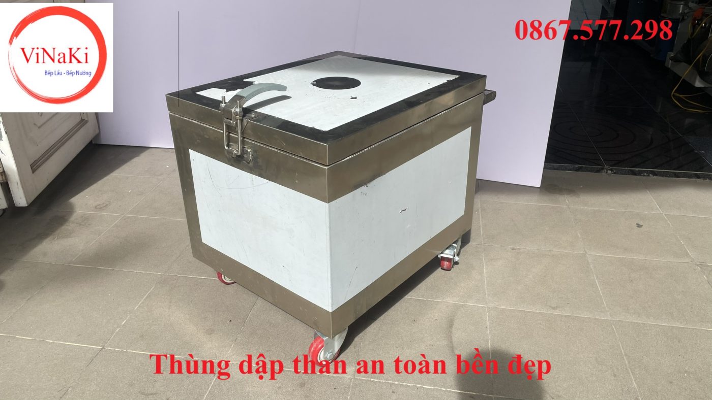 Thùng dập than an toàn bền đẹp