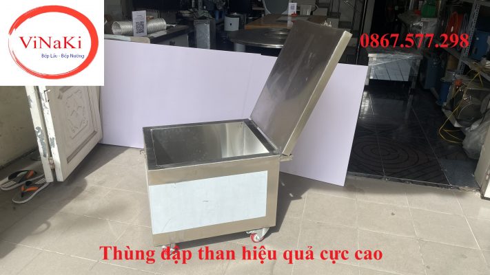 Thùng dập than hiệu quả cực cao