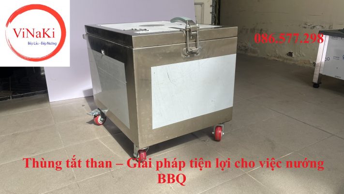 Thùng tắt than – Giải pháp tiện lợi cho việc nướng BBQ