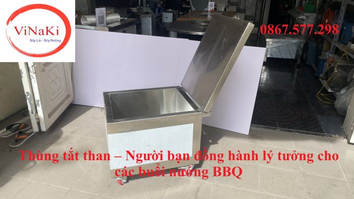 Thùng tắt than – Người bạn đồng hành lý tưởng cho các buổi nướng BBQ