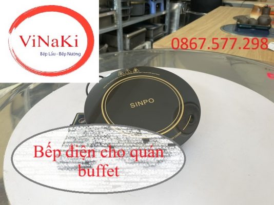 Bếp điện cho quán buffet