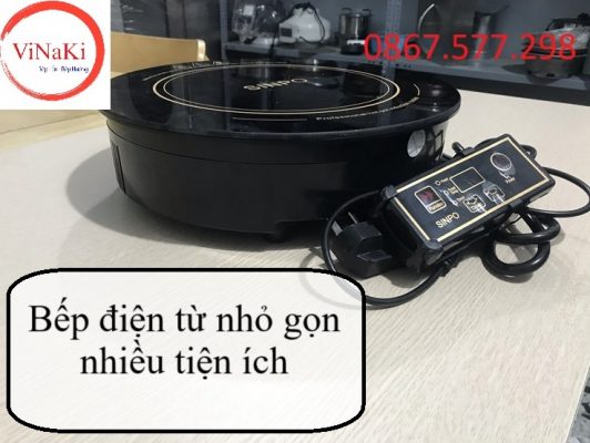 Bếp điện từ nhỏ gọn nhiều tiện ích