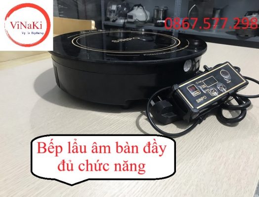 Bếp lẩu âm bàn đầy đủ chức năng