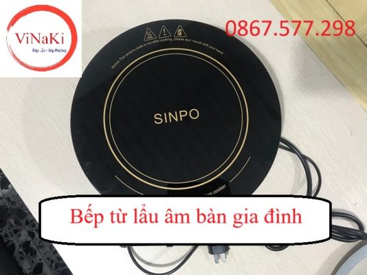 Bếp từ lẩu âm bàn gia đình