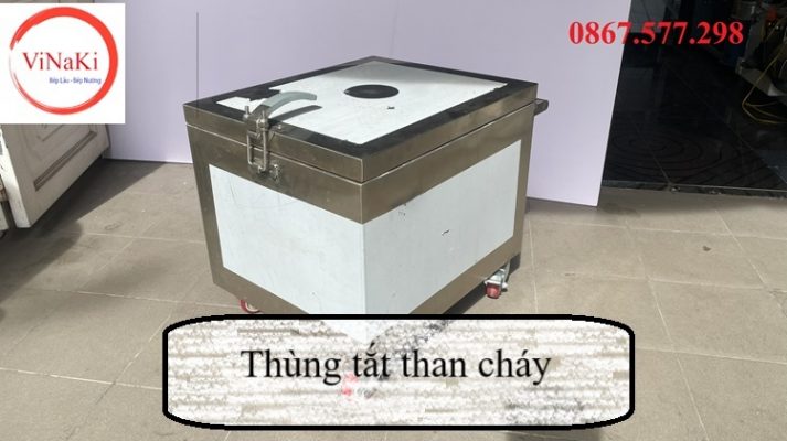 Thùng tắt than cháy