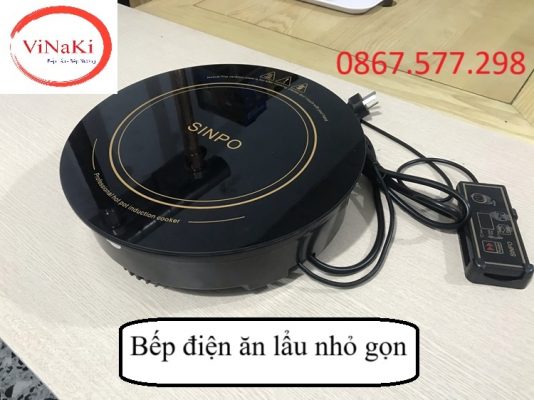 Bếp điện ăn lẩu nhỏ gọn