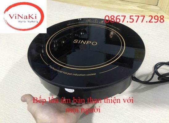 Bếp lẩu âm bàn than thiện với mọi người