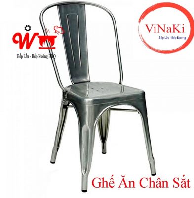 Ghế ăn chân bằng sắt