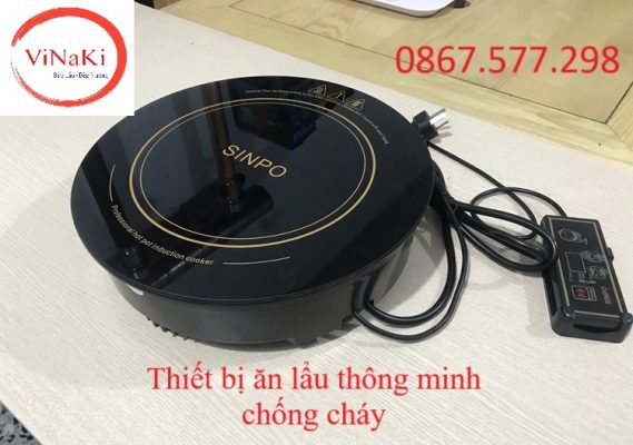 Thiết bị ăn lẩu thông minh chống cháy