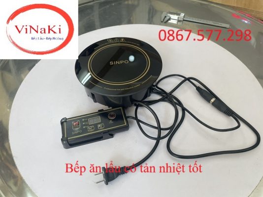 Bếp ăn lẩu có tản nhiệt tốt