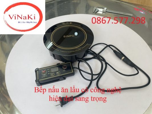Bếp nấu ăn lẩu có công nghệ hiện đại sang trọng