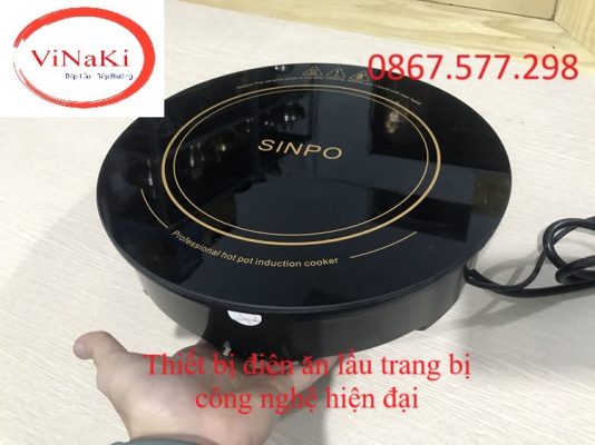 Thiết bị điện ăn lẩu trang bị công nghệ hiện đại
