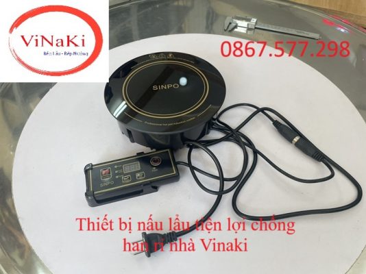Thiết bị nấu lẩu tiện lợi chống han rỉ nhà Vinaki