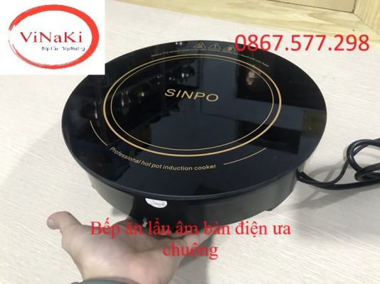 Bếp ăn lẩu âm bàn điện ưa chuộng