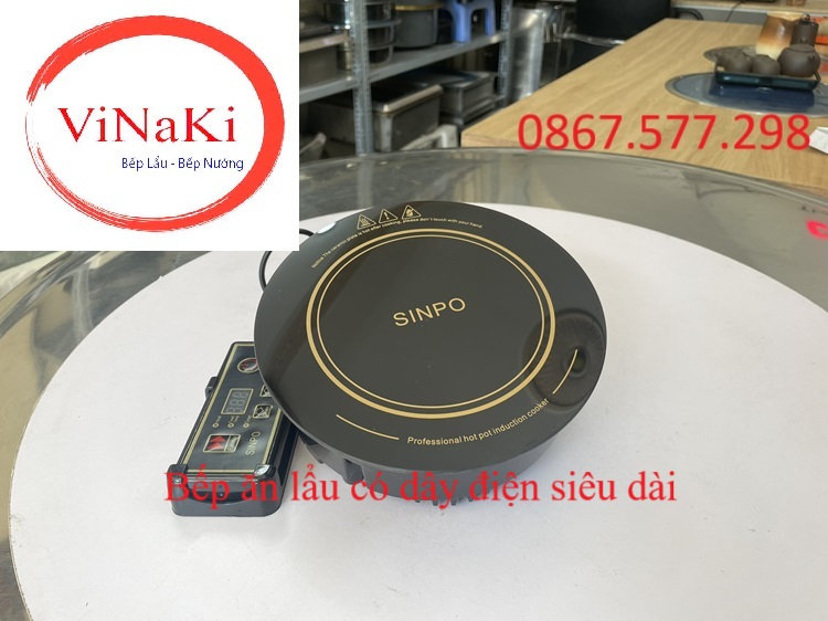 Bếp ăn lẩu có dây điện siêu dài