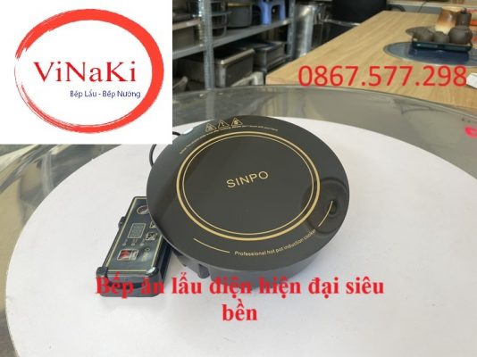 Bếp ăn lẩu điện hiện đại siêu bền