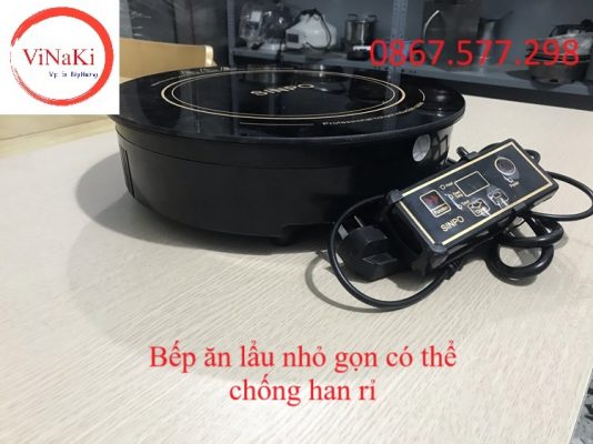 Bếp ăn lẩu nhỏ gọn có thể chống han rỉ