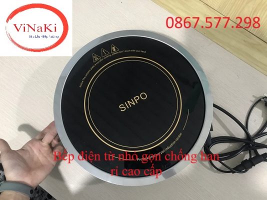 Bếp điện từ nhỏ gọn chống han rỉ cao cấp