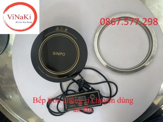 Bếp tròn chống rỉ chuyên dùng ăn lẩu