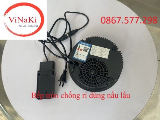Bếp tròn chống rỉ dùng nấu lẩu
