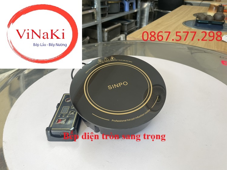 Bếp điện tròn sang trọng