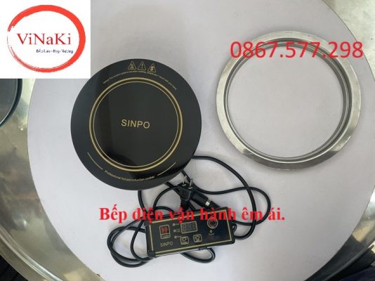 Bếp điện vận hành êm ái.